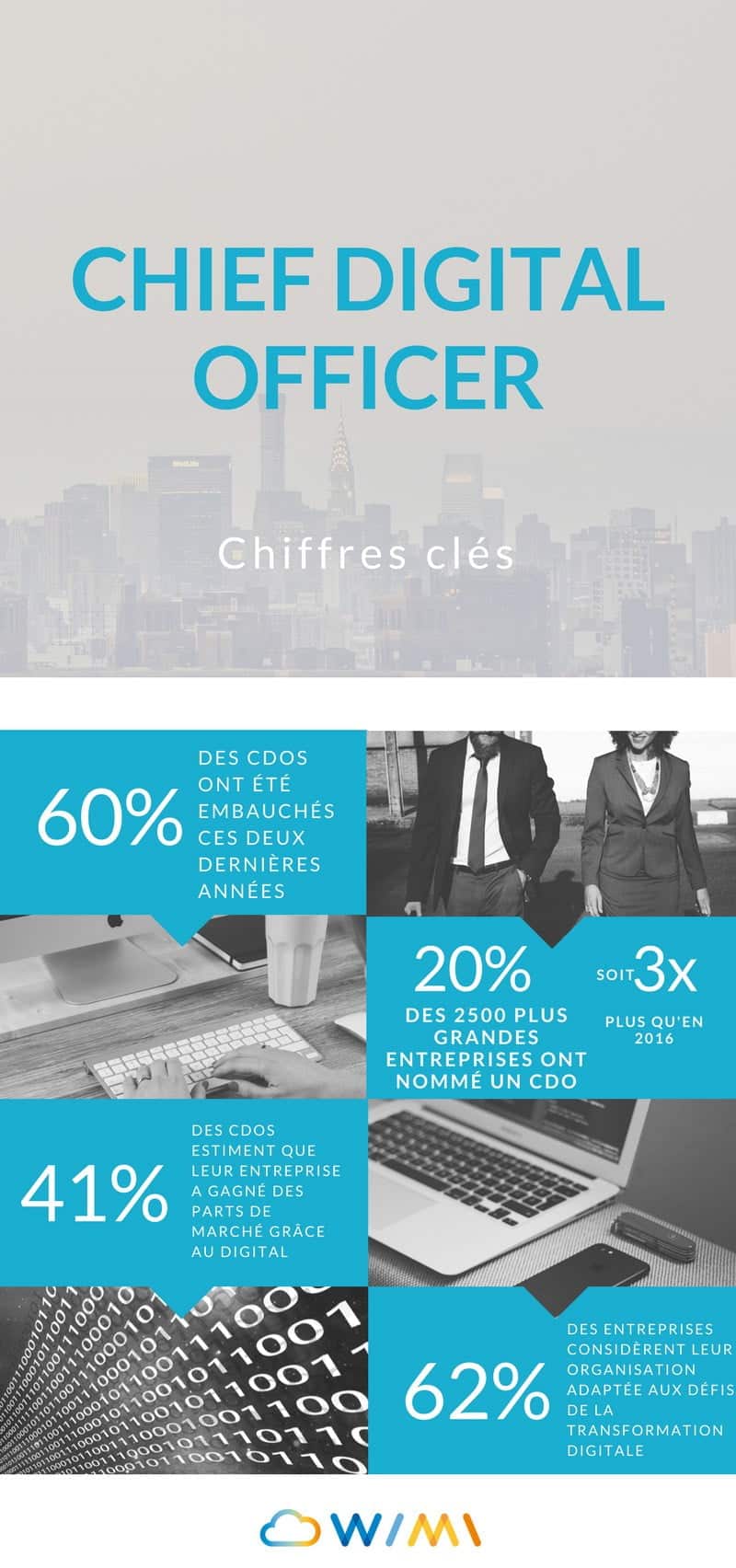 Infographie - Chief Digital Officer CDO