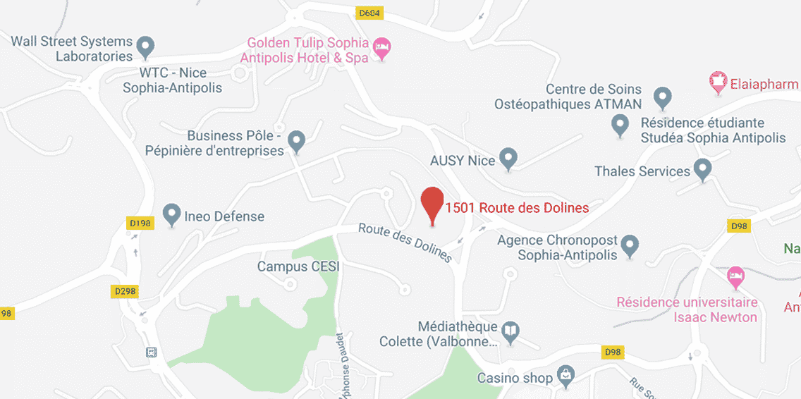 wimi adresse sophia antipolis maps 2 - Wimi